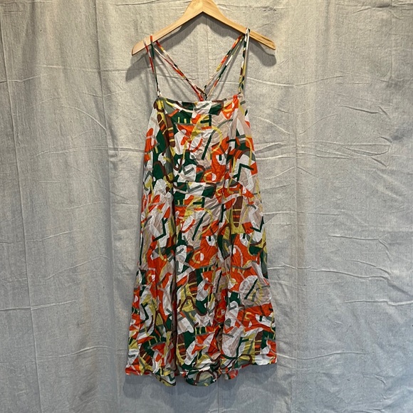 Gravel and Gold summer dress Rhythm Color print - Picture 1 of 6